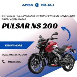 Bajaj Pulsar NS 200 On Road Price In Bangalore - Mileage | A