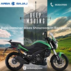 Bajaj Dominar Bikes Showroom In Bangalore | Amba Bajaj