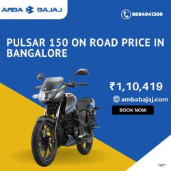 Pulsar 150 On Road Price In Bangalore - Amba Bajaj