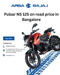 Pulsar NS 125 on road price in Bangalore