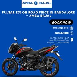 Pulsar 125 on road price in Bangalore